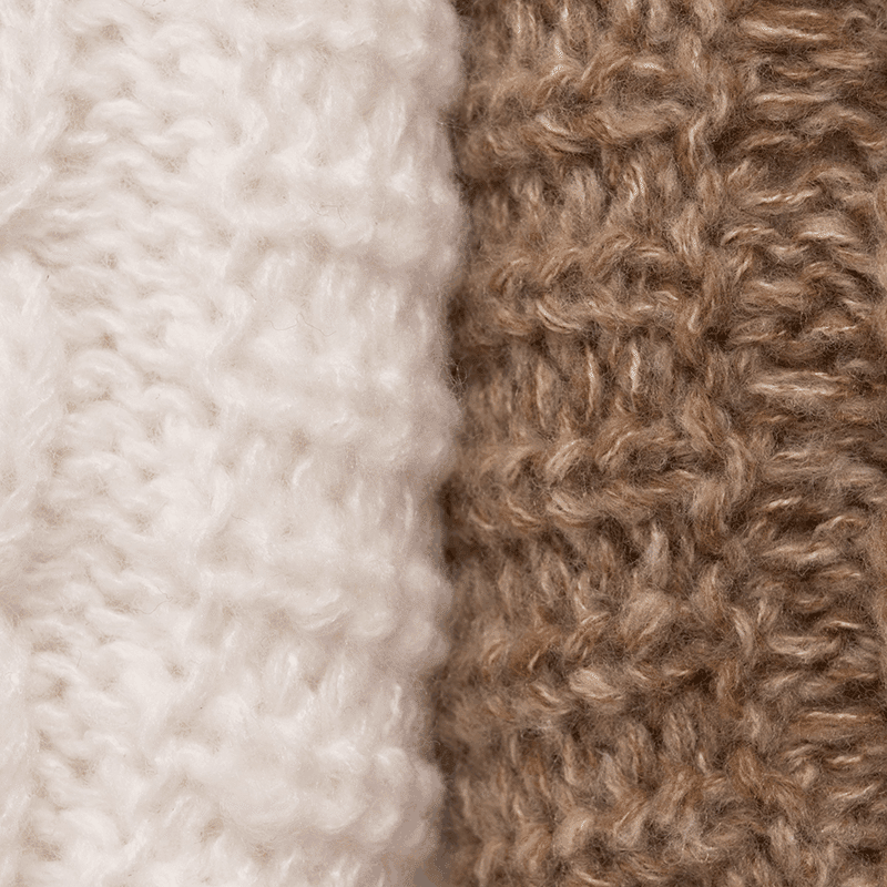 Women's Cuffed Sweater Knit Ballerina - 2 Pair Pack