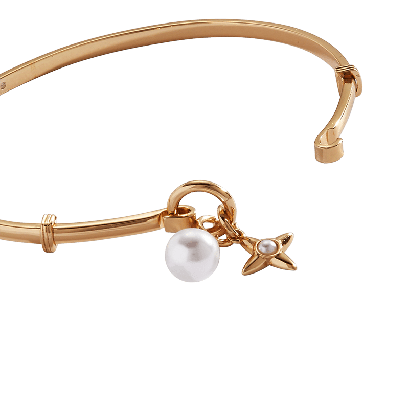 Pearl Star Duo Tension Bangle