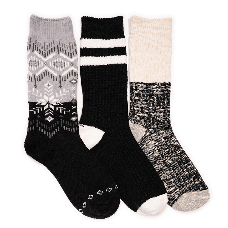 Microfiber Boot Sock 3Pk