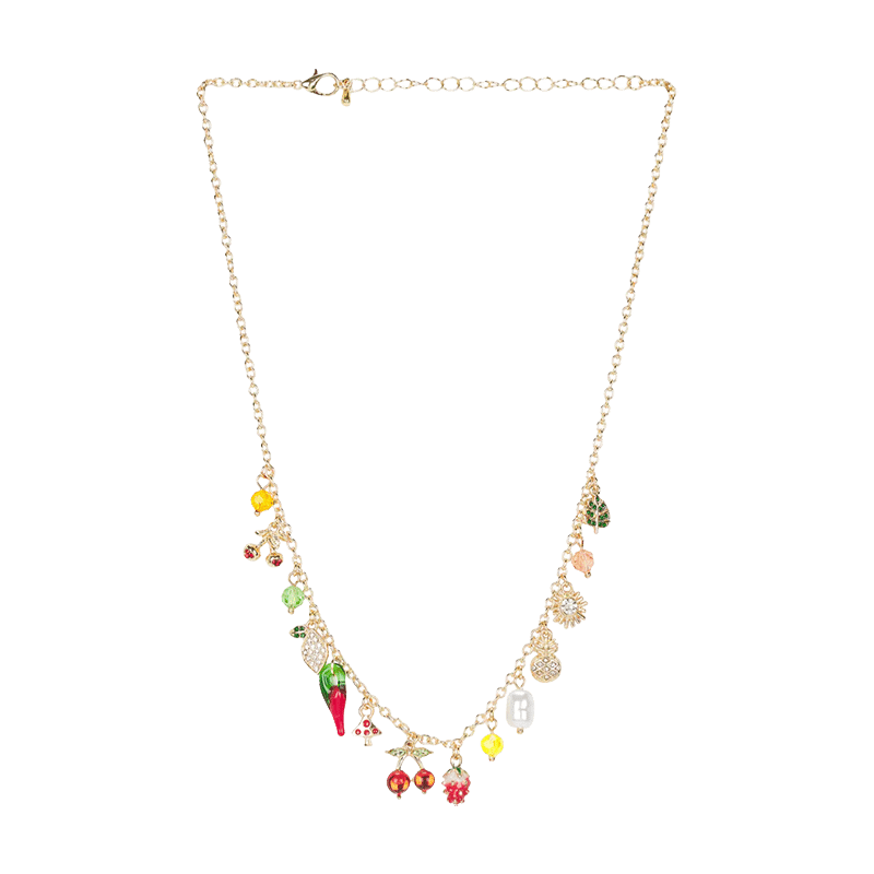 Parker Charm Necklace (Multi)