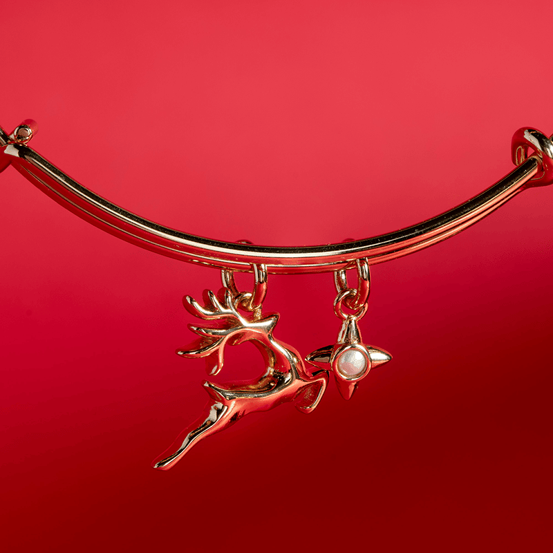 Holiday Reindeer Bangle