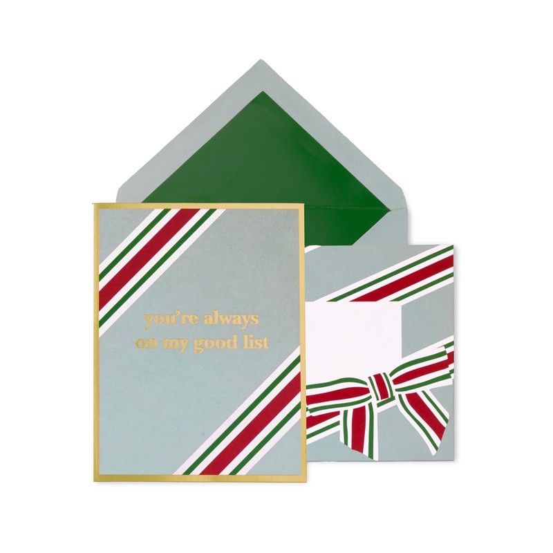 Luna Stripe Holiday Card Set