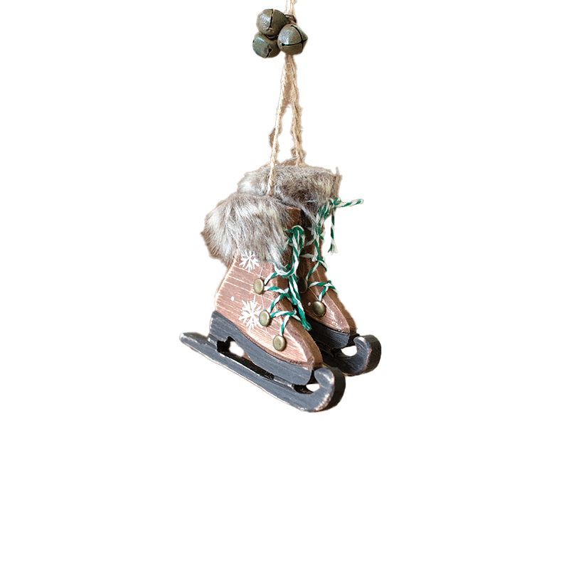 Pair of Skates Christmas Ornament