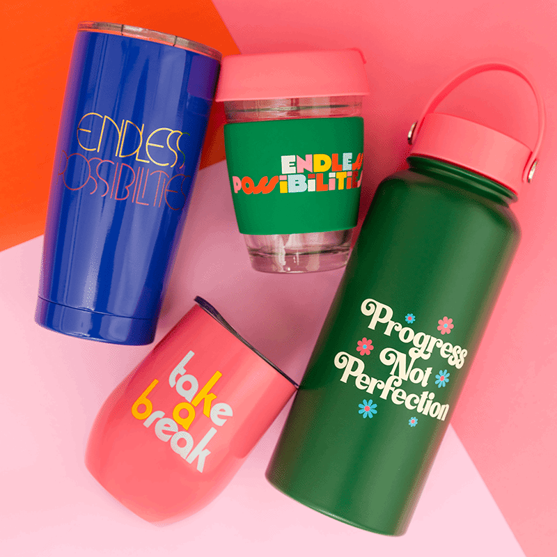 Stainless Steel Thermal Mug, Endless Possibilities