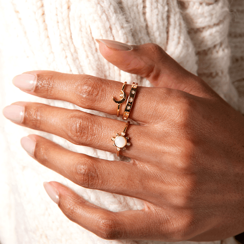 Stargazer Ring Set of 3