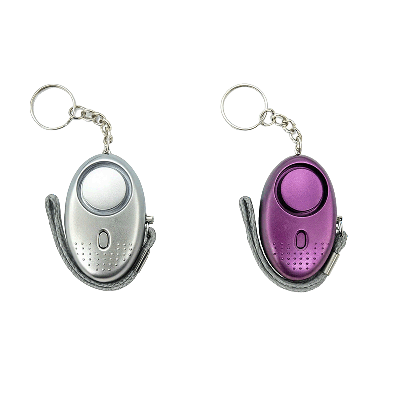 Personal Security Alarm Keychain with LED Light (2 Pack)