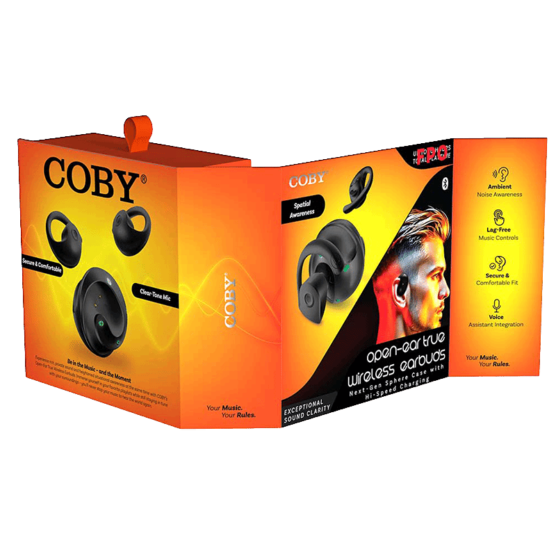 True Wireless Open Ear Earbuds