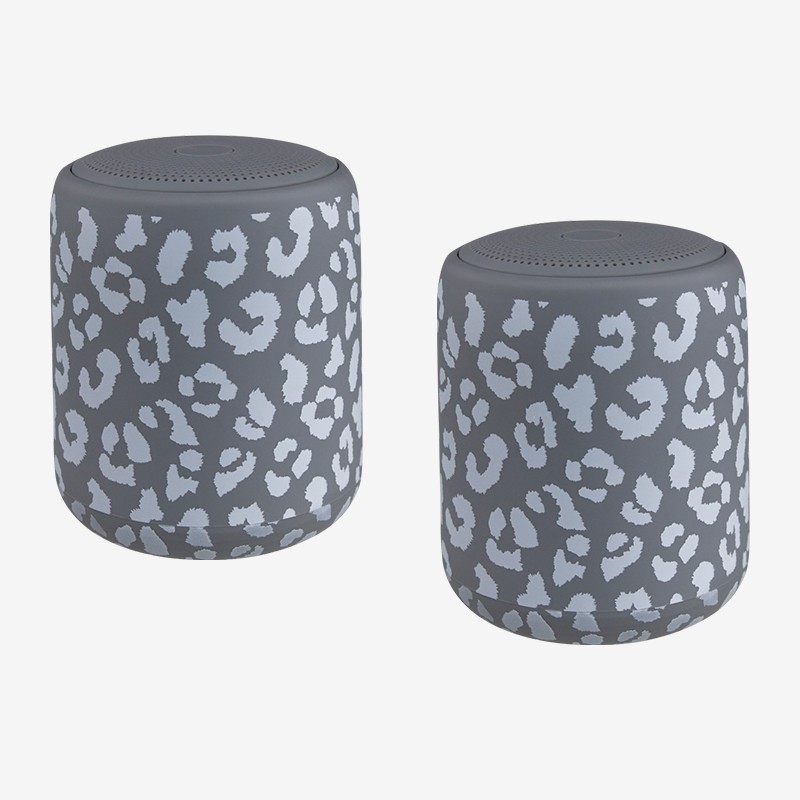 CYLO MYSTERY: CYLO Pop Wireless Speaker (White Cheetah)