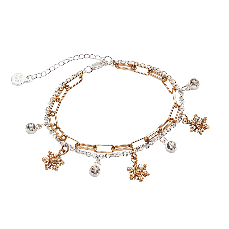 Snowflake Charm Bracelet