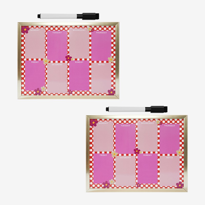 xo, sienna Whiteboard Planner