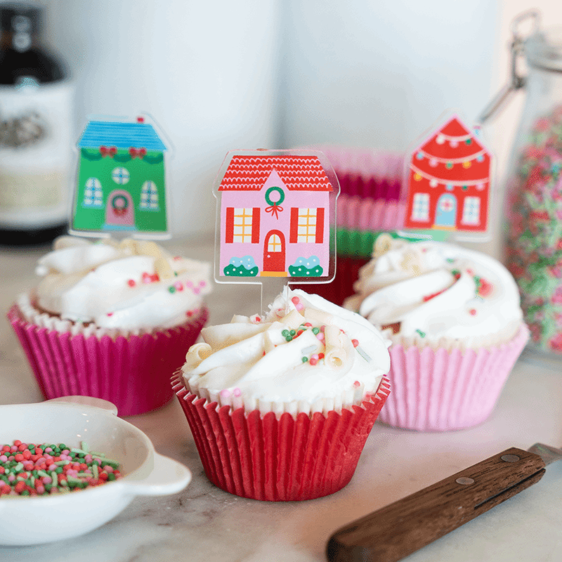 Home for The Holidays Treat Toppers (6 pcs)