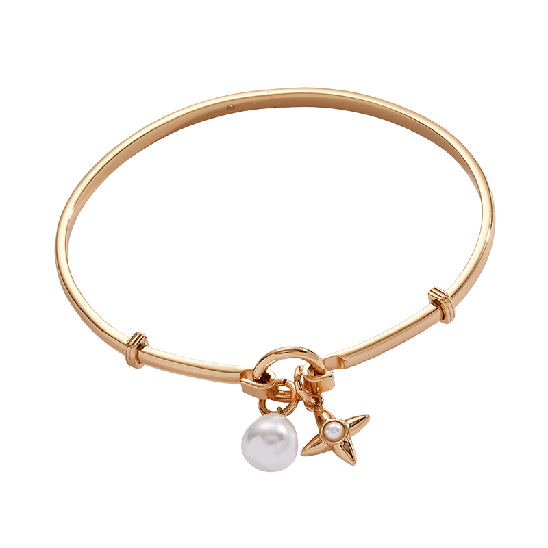 Pearl Star Duo Tension Bangle