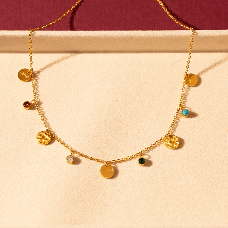 Mina Coin Necklace 