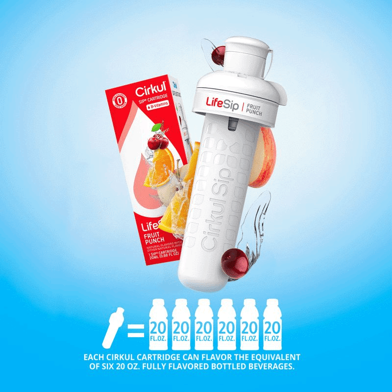 32oz Insulated Squeeze Bottle with 3 Cartridges