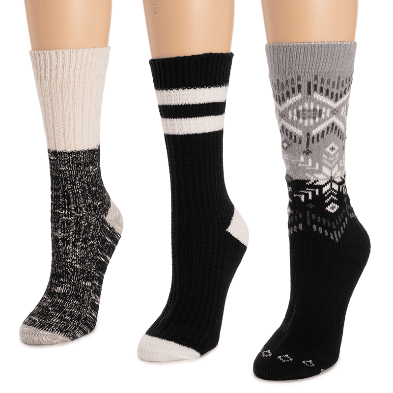 Microfiber Boot Sock 3Pk