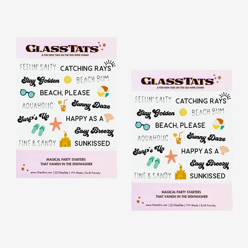 GlassTats Glass Tats (Beach) 