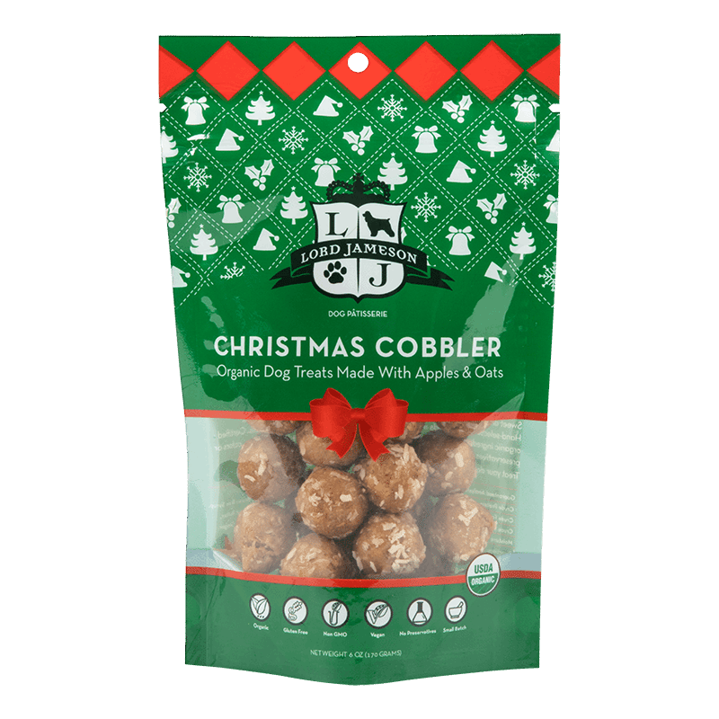 Christmas Cobbler Dog Treats