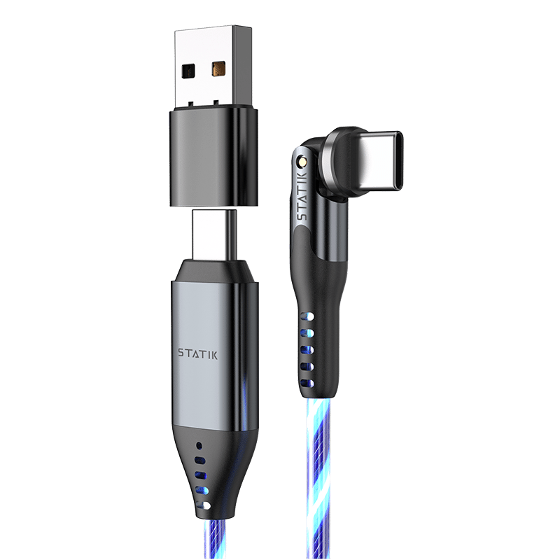 Power Pivot Pro Glowing LED USB-C to USB-C