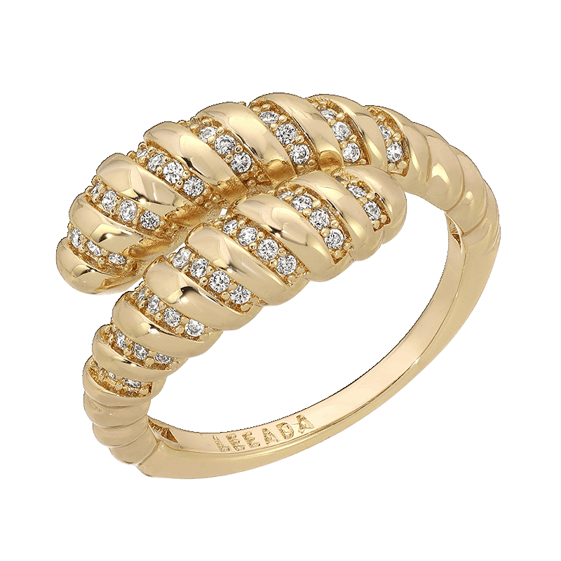 Bree CZ Wrap Ring - Size 7