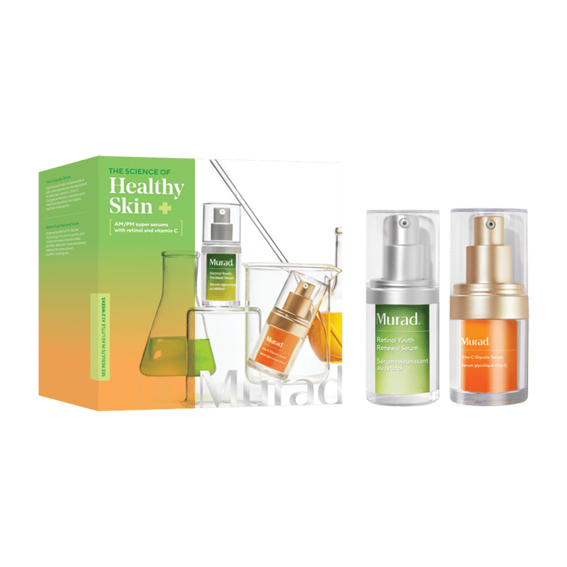 The Science of Healthy Skin: AM/PM Super Serums With Retinol and Vitamin C