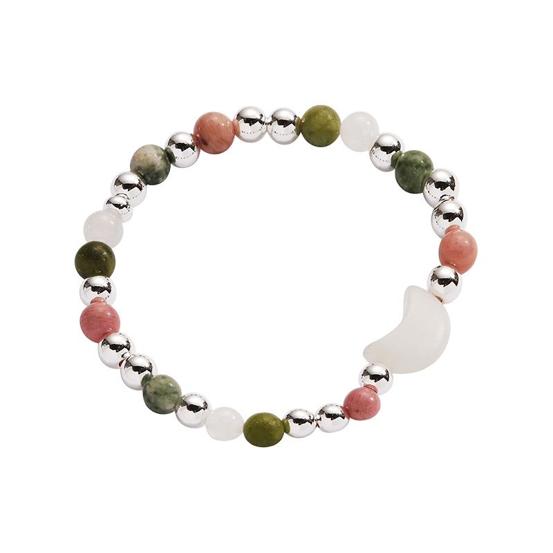 Moon Healing Stone Stretch Bracelet