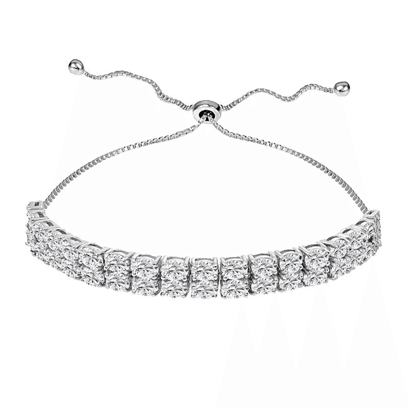 Two Row Adjustable Bracelet