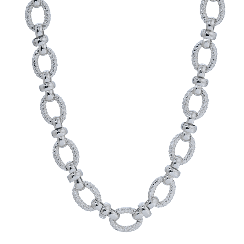 Glo Chain Necklace (Silver)