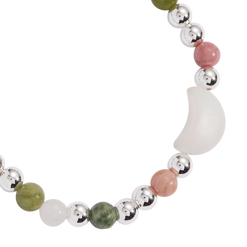 Moon Healing Stone Stretch Bracelet