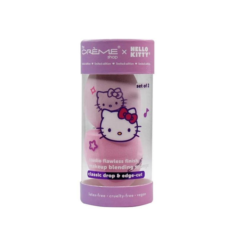 The Creme Shop x Hello Kitty Purple Makeup Blending Sponge Duo