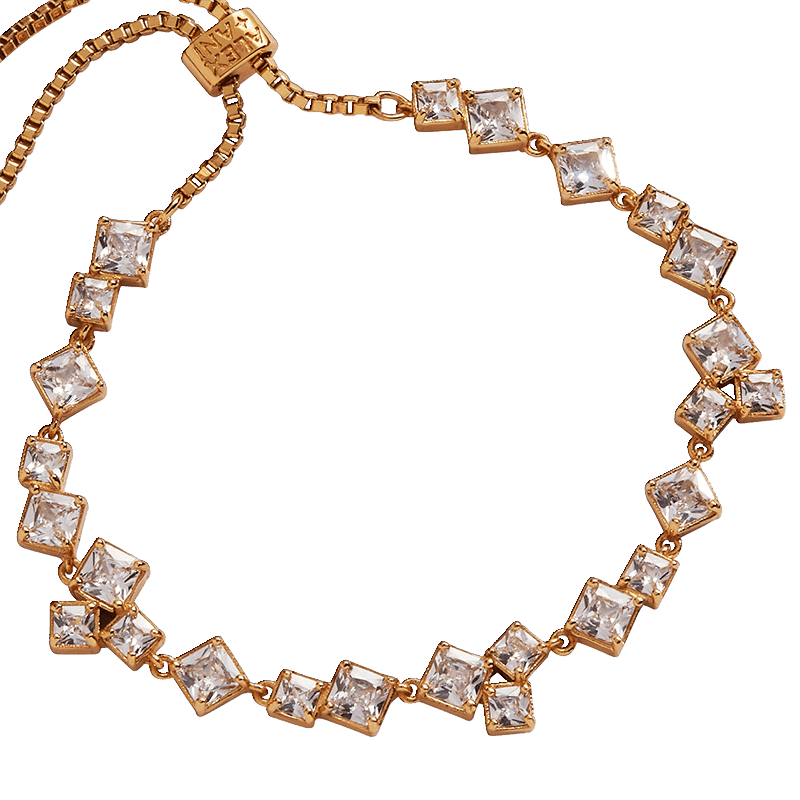 Crystal Chandelier Bolo Bracelet