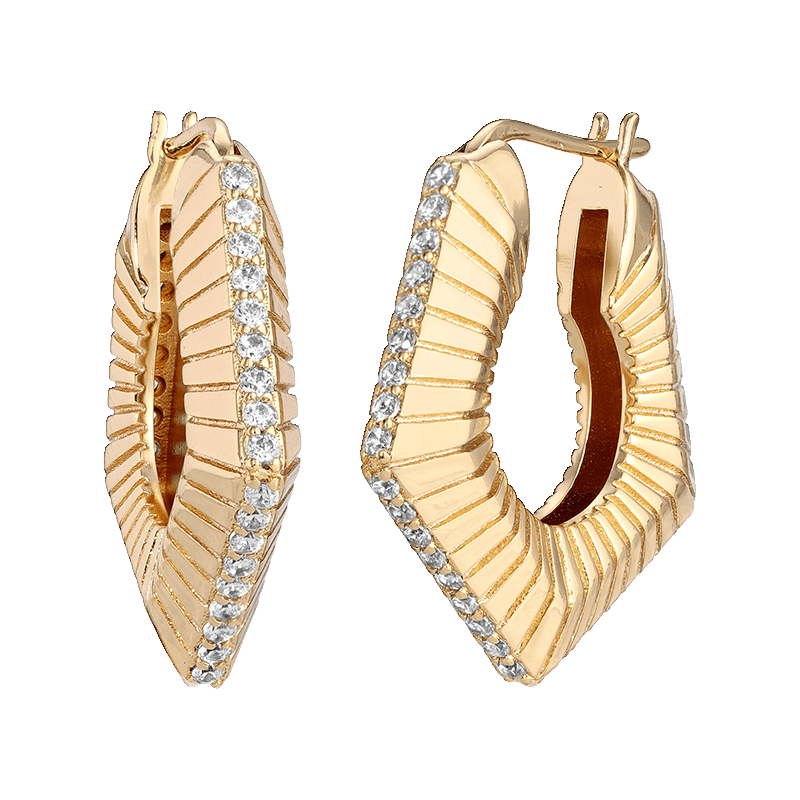 Phoebe Hoops (Gold)