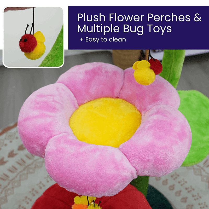 Gum Drop 4-Level Natural Sisal Cat Tree 