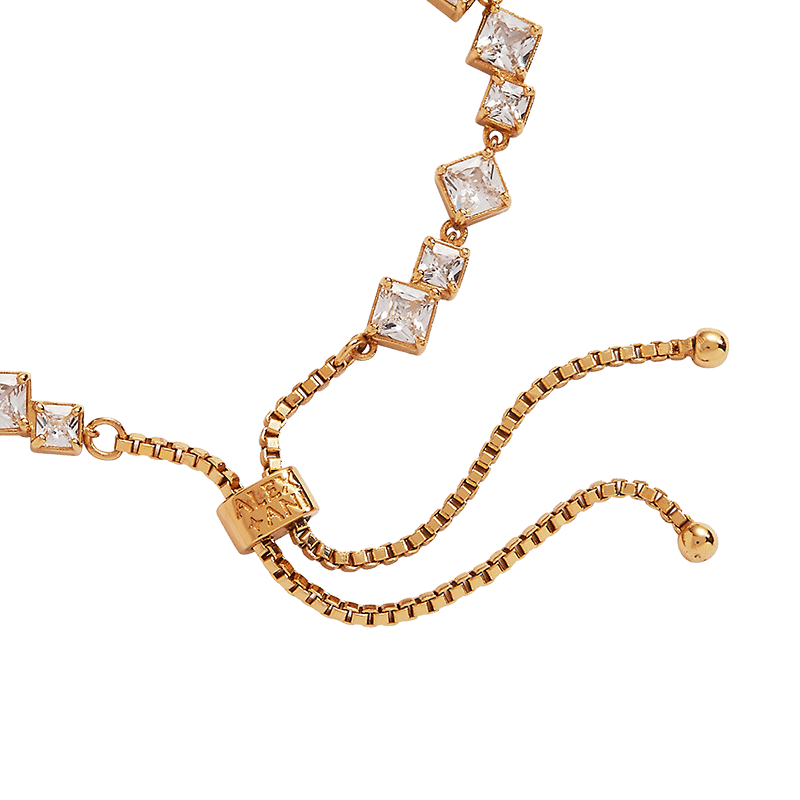 Crystal Chandelier Bolo Bracelet