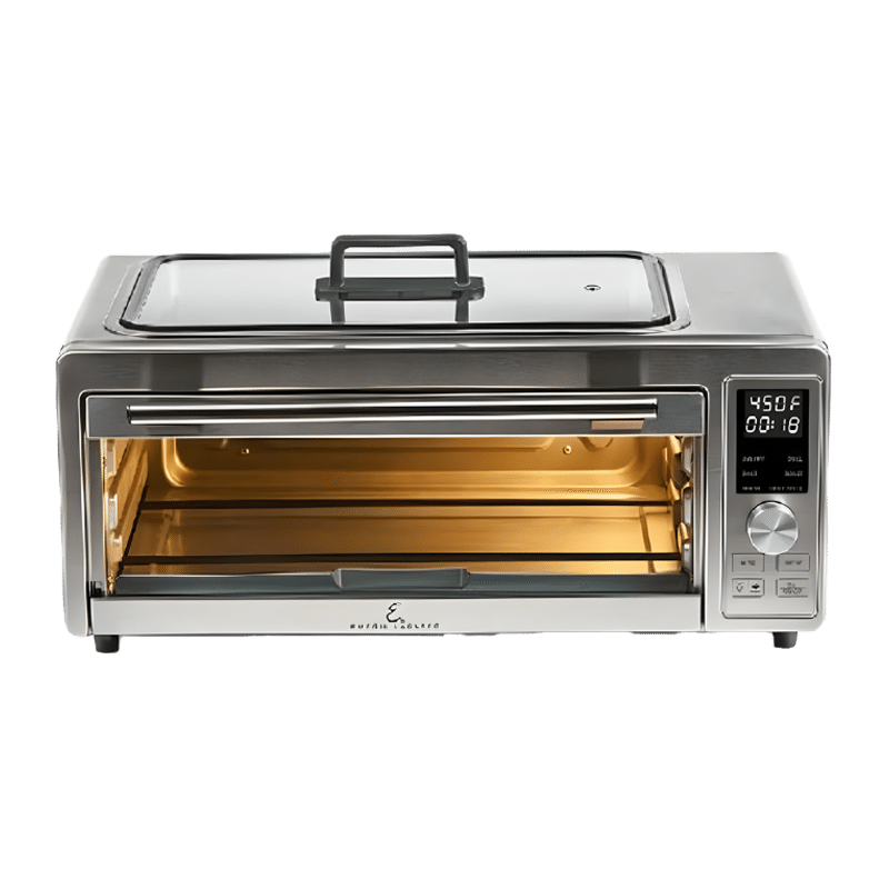 6-in-1 Power Grill 360 Smokeless Countertop Grill & Air Fryer