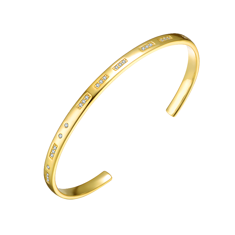 14K Gold Plated Bangle