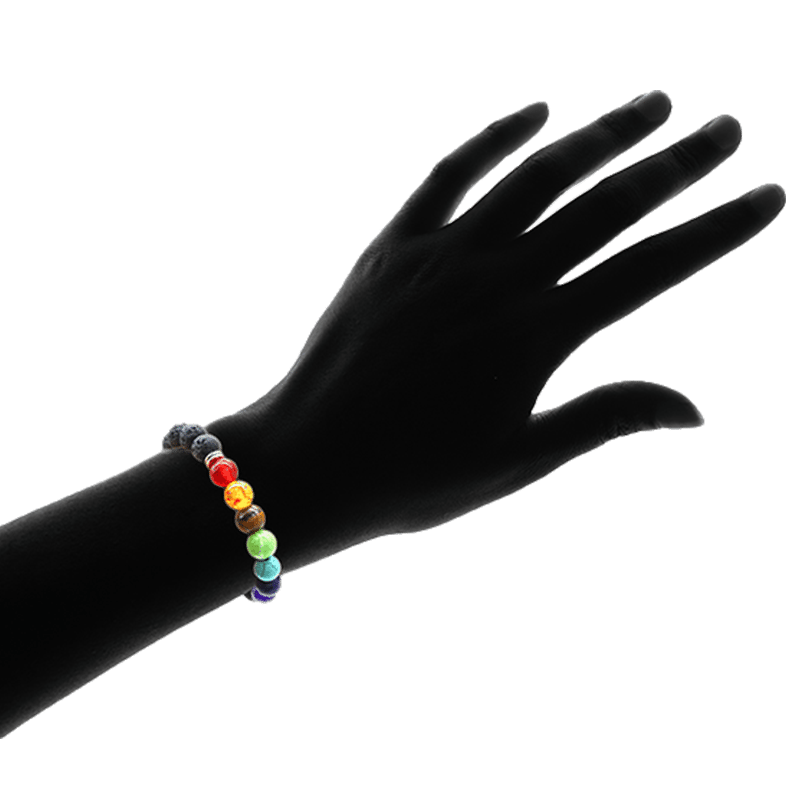 7 Chakra Natural Stone Bracelet