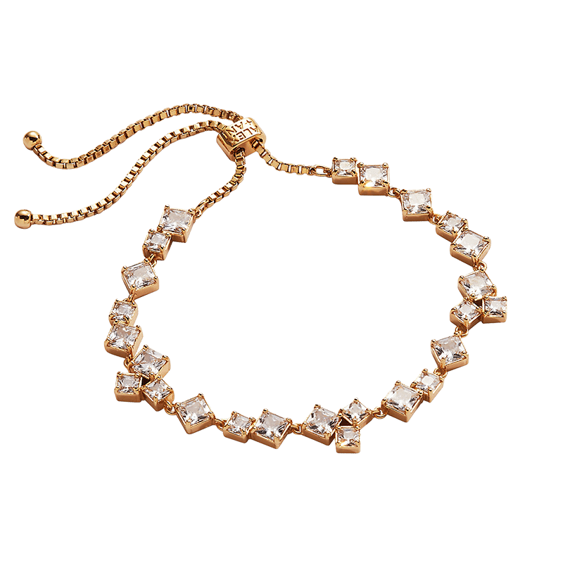 Crystal Chandelier Bolo Bracelet