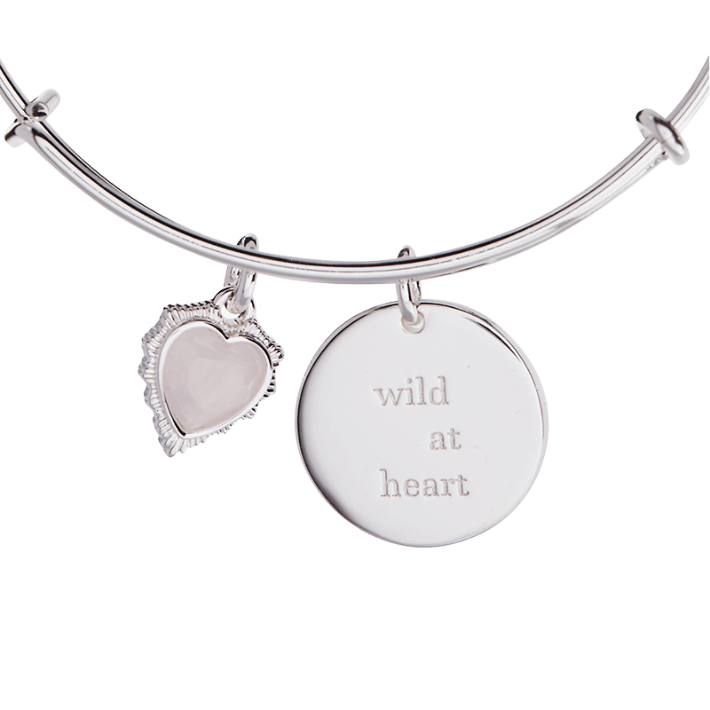 Wild at Heart Duo Charm Bangle