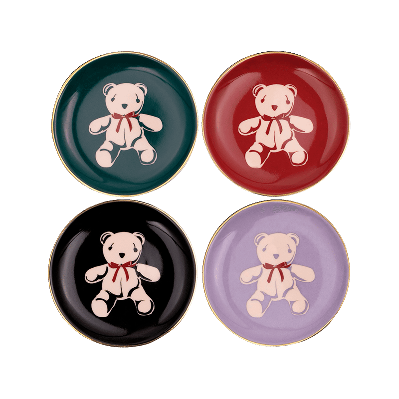 Vera Bradley Ceramic Coaster Set - Bear Mosaic