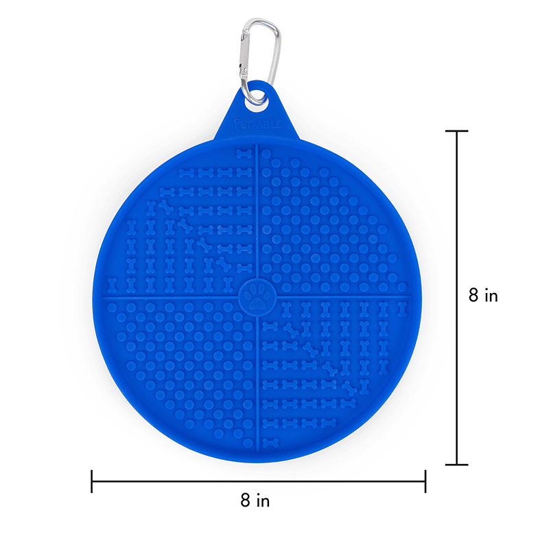 Lick Pad with Carabiner (2 Pack)