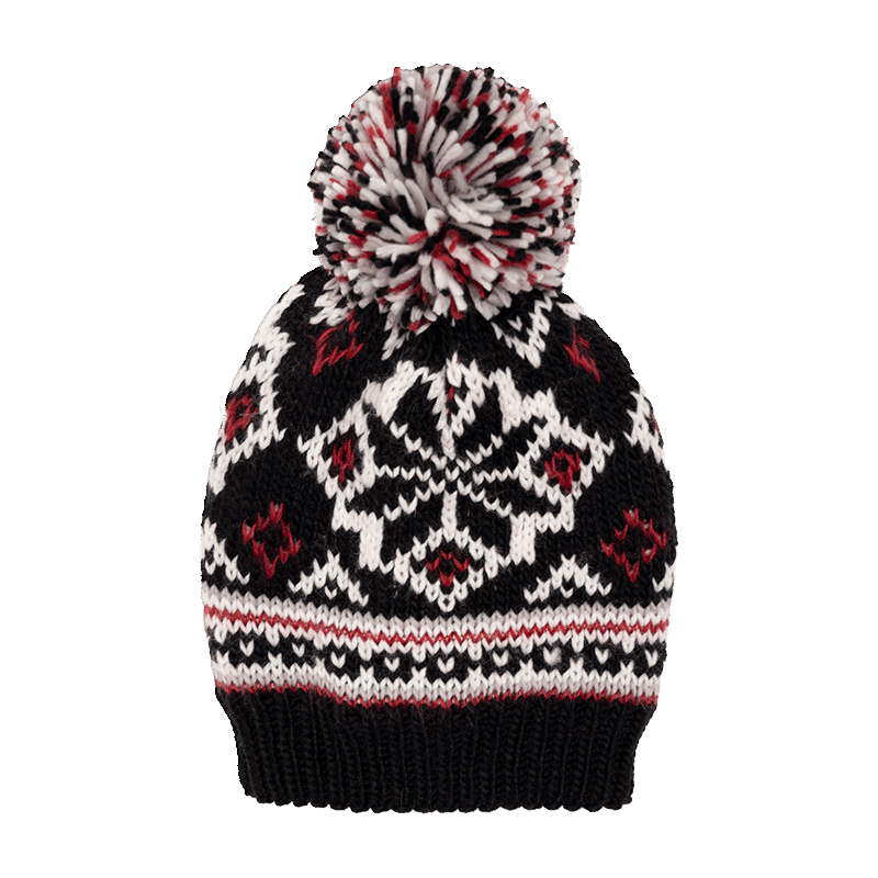 Women's Icelandic Patterned Beanie