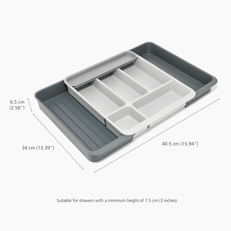 DrawerStore Expanding Cutlery, Utensil, & Gadget Organizer