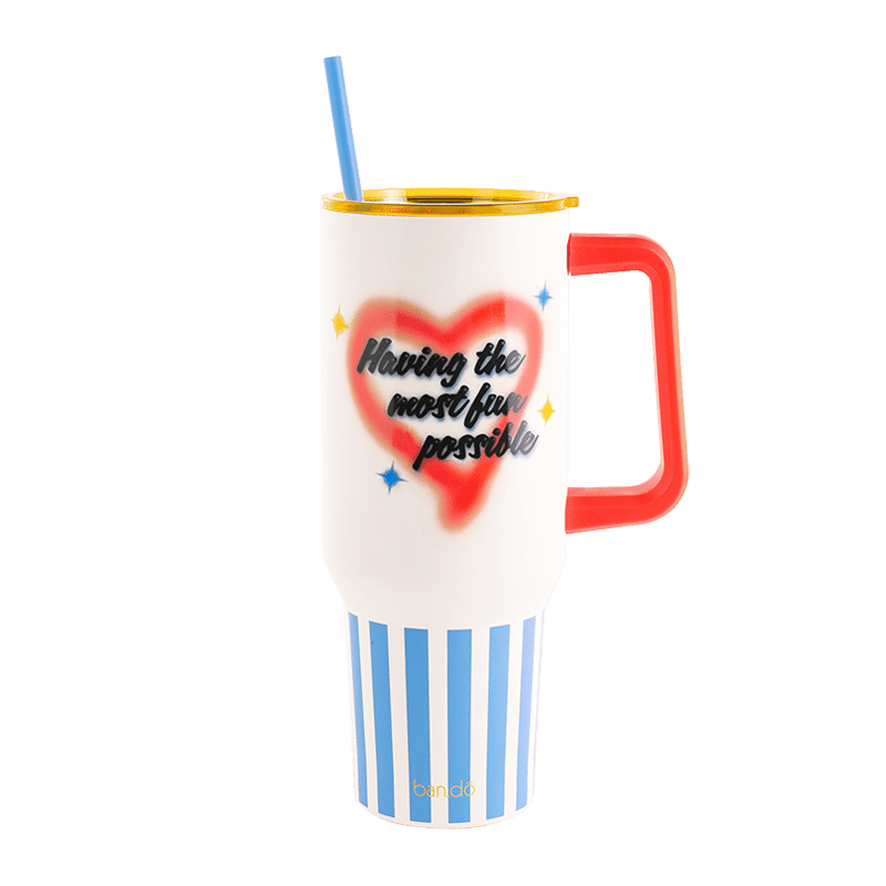 Mega Stainless Steel Tumbler, Most Fun Possible