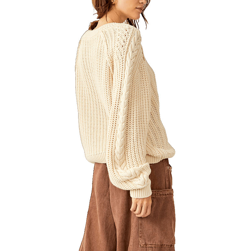 Frankie Cable Sweater - S