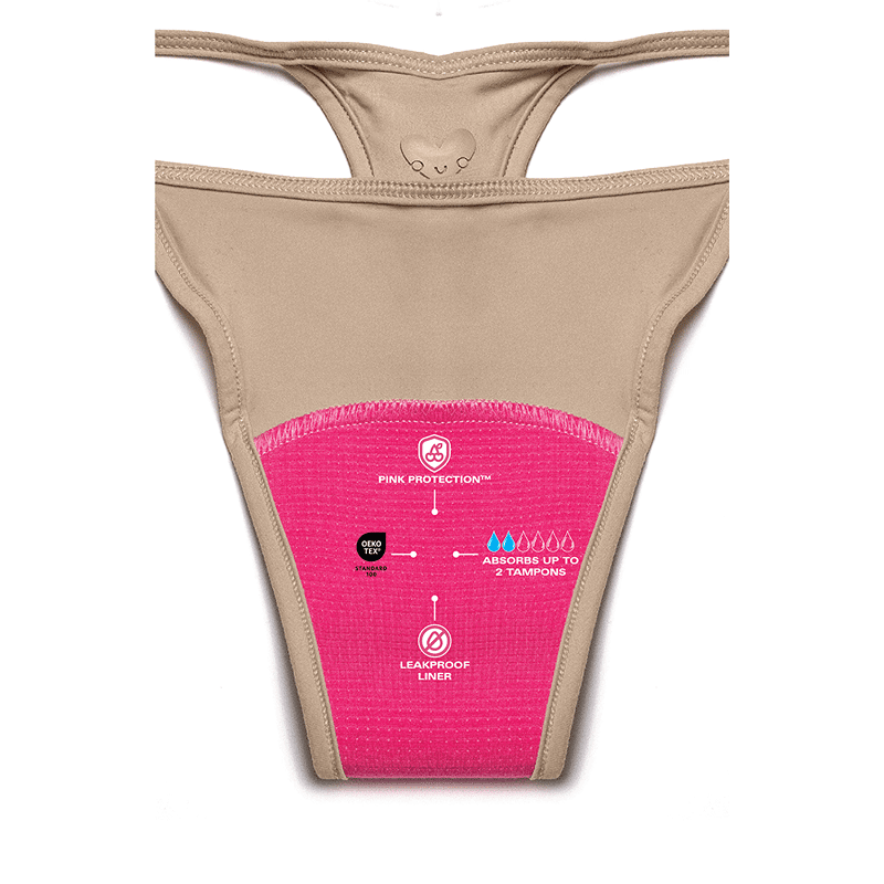 Ultra Smooth Leakproof String Thong Liner