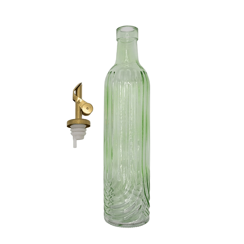 Glass Oil & Vinegar Dispenser Set