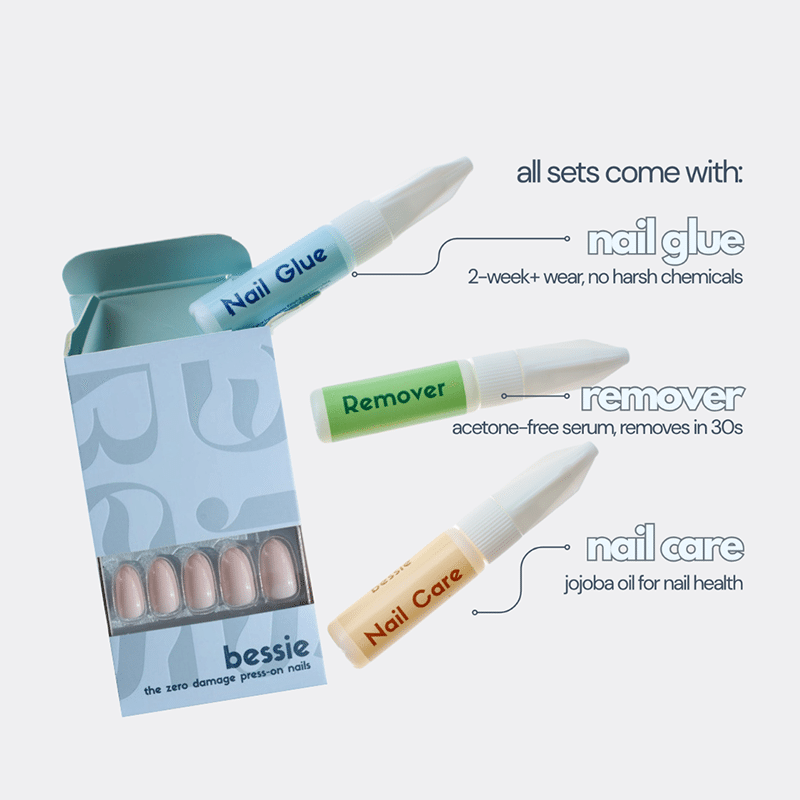 Glossiest Press On Nails