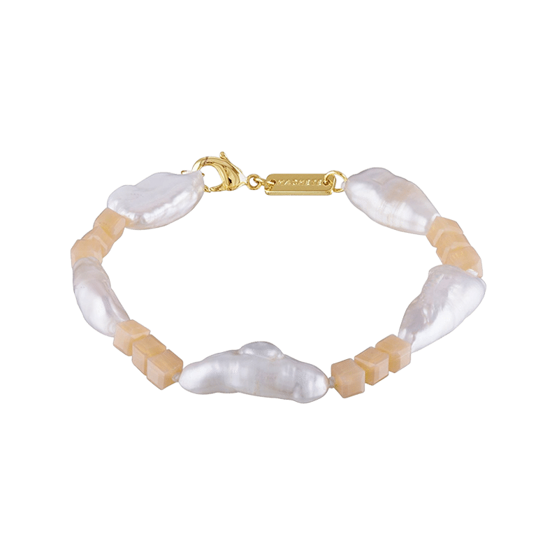 Pearl and Bead Bracelet