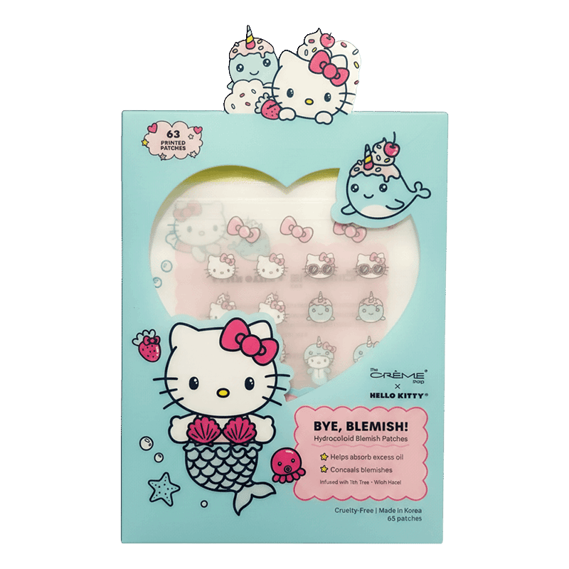 The Creme Shop x Hello Kitty Bye, Blemish Hydrocolloid Patches - 3PC