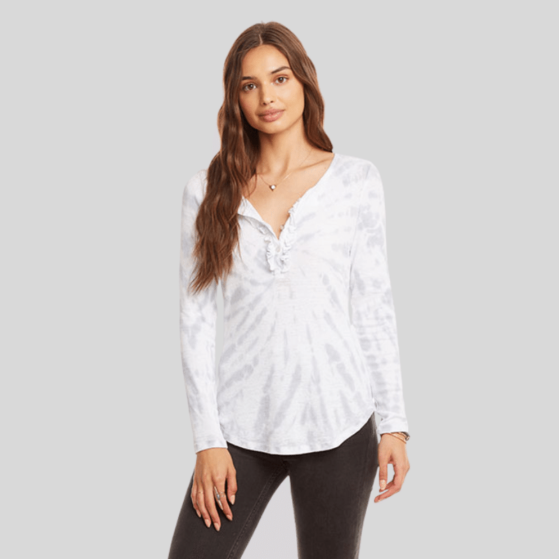 Long Sleeve Henley Tee